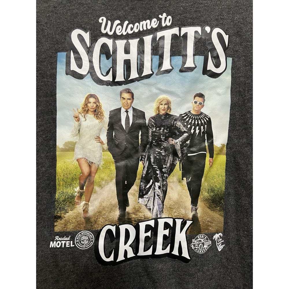 Women's Schitt's Creek Graphic Sweatshirt Gray Size XL Large Funny Sweater‎